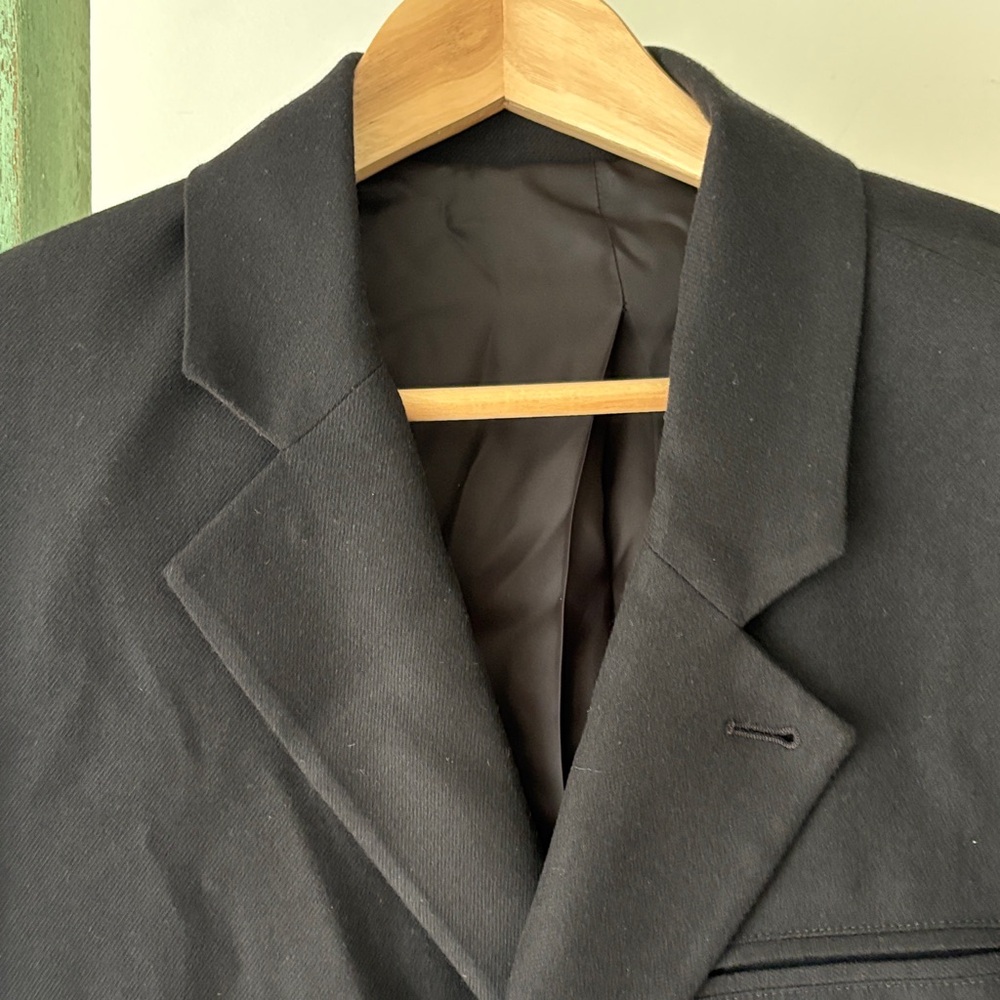 KOTN Men's Black Sport Coat Blazer - Picture 4 of 7
